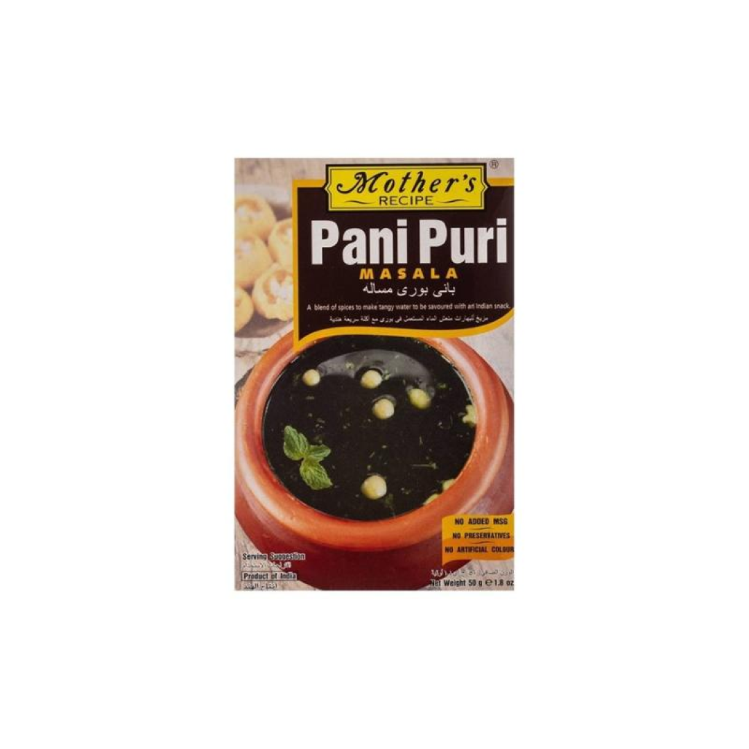 MOTHERS RECIPE PANIPURI MASALA 50G